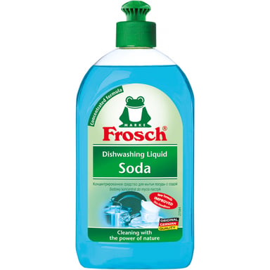 Засіб для ручного миття посуду Frosch Сода 500 мл (4001499162916) - фото 1