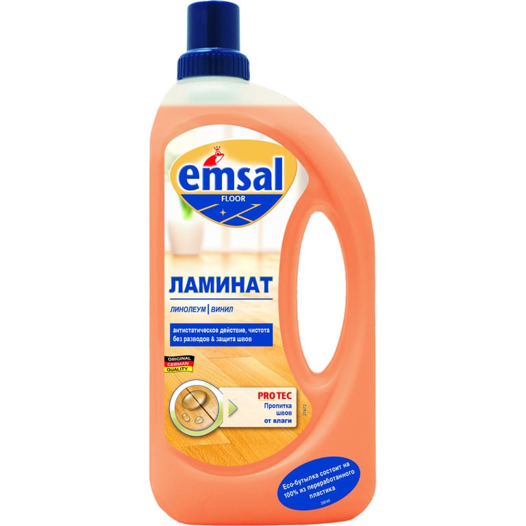Засіб для миття підлоги Emsal для ламінату 1 л (4009175163882/4001499944710) - фото 2
