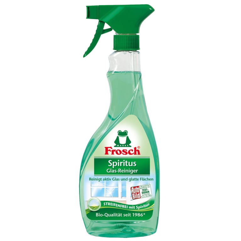 Засіб для миття скла Frosch спиртовий 500 мл (4009175161918)
