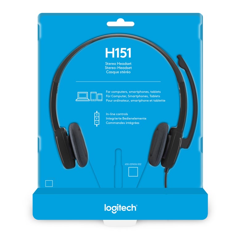 Навушники Logitech H151 Black (981-000589) - фото 8