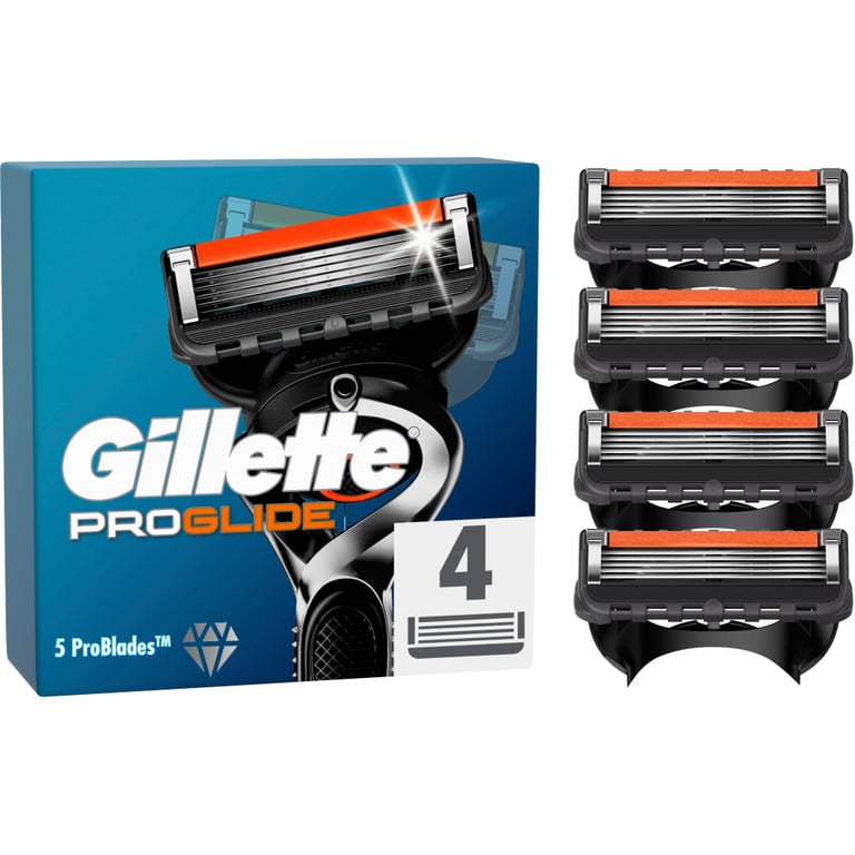 Змінні касети Gillette Fusion ProGlide 4 шт. (7702018085514) - фото 1