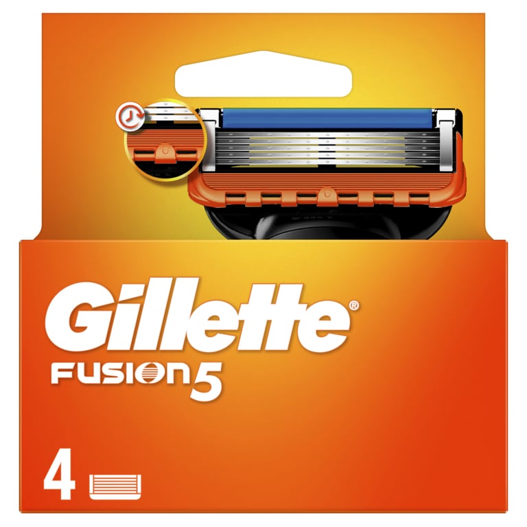 Змінні касети Gillette Fusion5 4 шт. (7702018874460/7702018866984) - фото 2