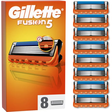 Змінні касети Gillette Fusion5 8 шт. (8006540989197) - фото 1