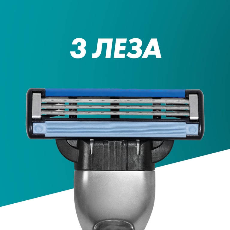 Змінні касети Gillette Mach3 12 шт. (3014260323240) - фото 3