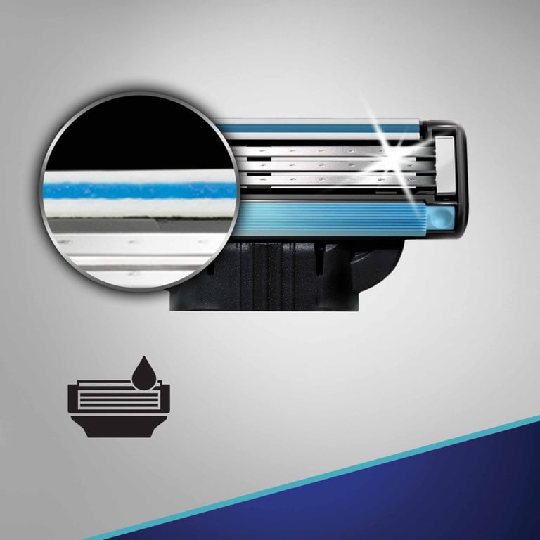 Бритва Gillette Mach3 з 2 змінними картриджами (7702018020706/7702018020676) - фото 5