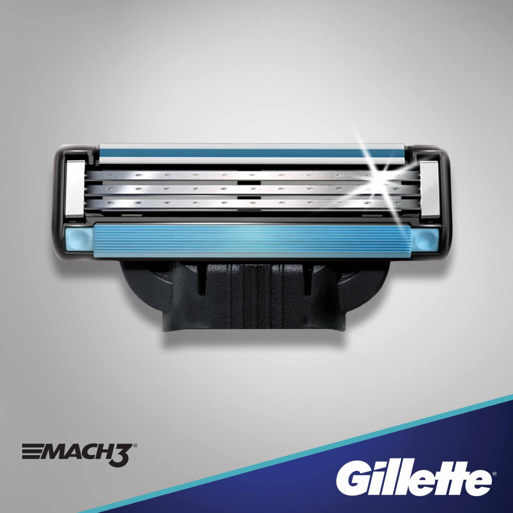 Бритва Gillette Mach3 з 2 змінними картриджами (7702018020706/7702018020676) - фото 6 Бритва Gillette Mach3 з 2 змінними картриджами (7702018020706/7702018020676) - фото 6