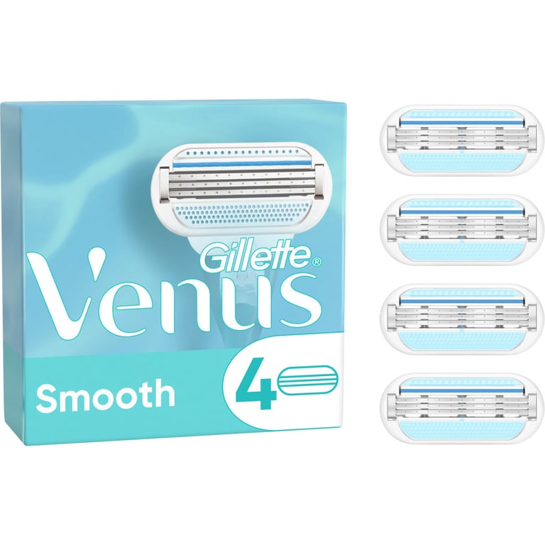 Змінні касети Gillette Venus Smooth 4 шт. (3014260262709) - фото 1