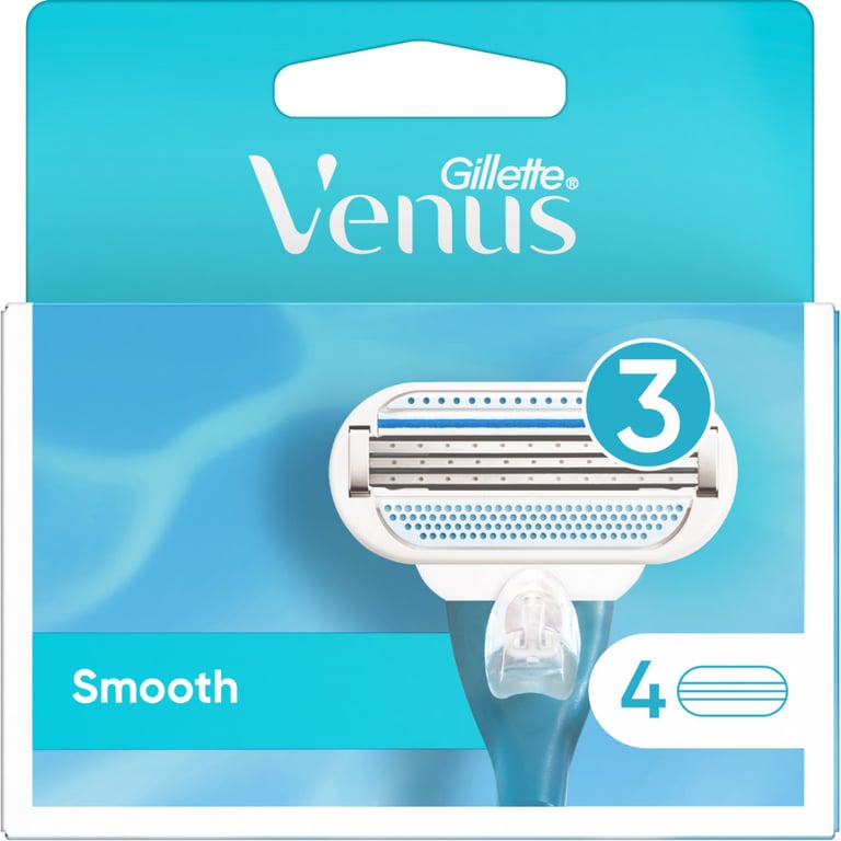 Змінні касети Gillette Venus Smooth 4 шт. (3014260262709) - фото 2