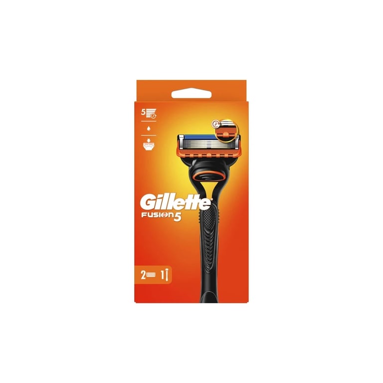 Бритва Gillette Fusion5 з 2 змінними картриджами (7702018874125/7702018866946) - фото 2