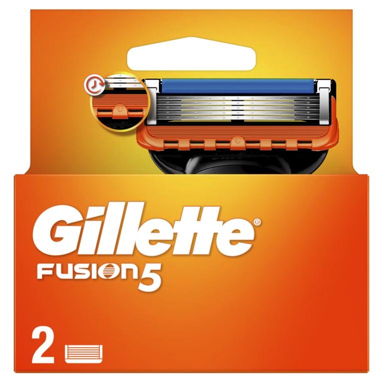 Змінні касети Gillette Fusion5 2 шт. (7702018877478/7702018867011) - фото 2