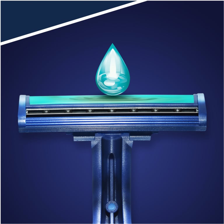 Бритва Gillette одноразовая Blue 2 Plus 5 шт (3014260283254) - фото 5