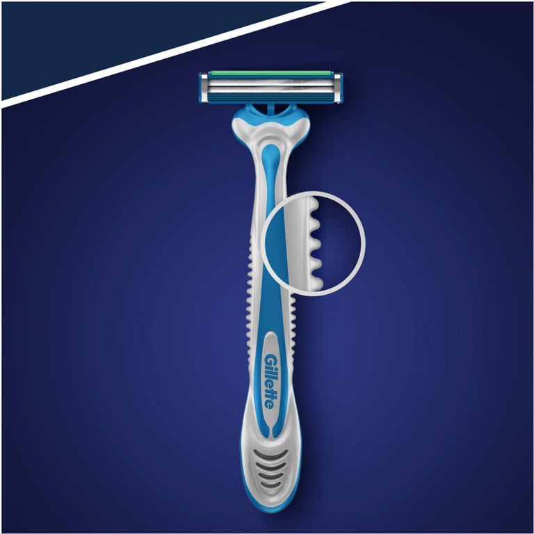 Бритва Gillette Blue 2 Max 4 шт. (7702018956661/8700216169097) - фото 4