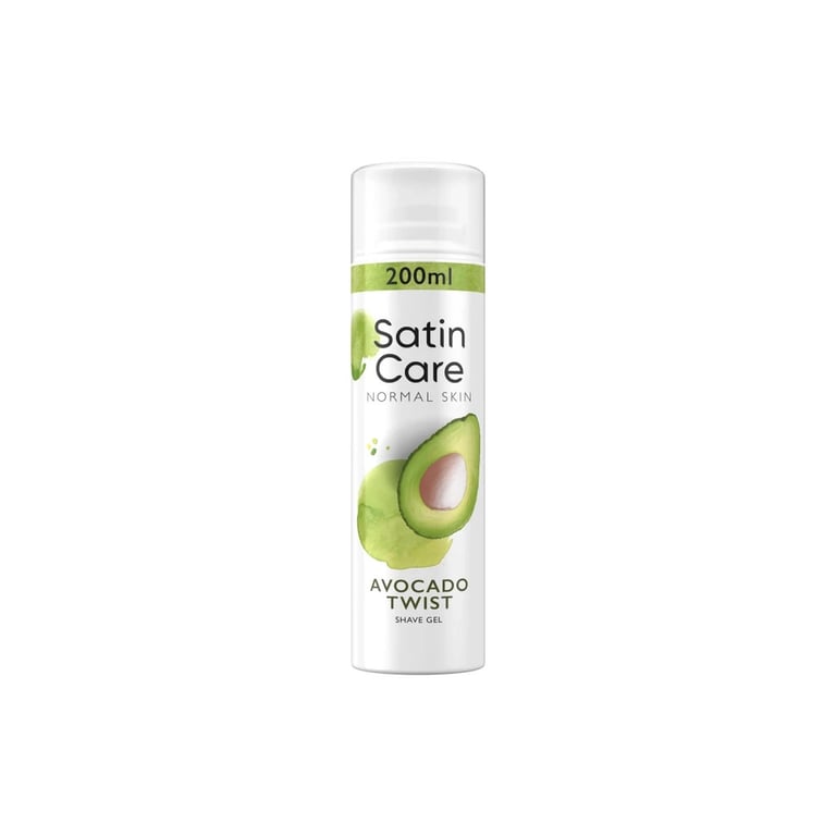 Гель для гоління Satin Care Avocado Twist 200 мл (7702018968855) - фото 1