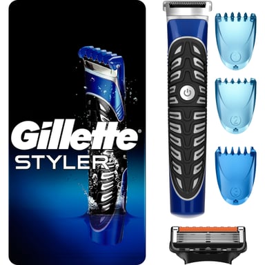 Бритва Gillette Fusion5 ProGlide Styler з 1 картриджем ProGlide Power + 3 насадки для моделювання бороди і вусів (7702018273386) - фото 1