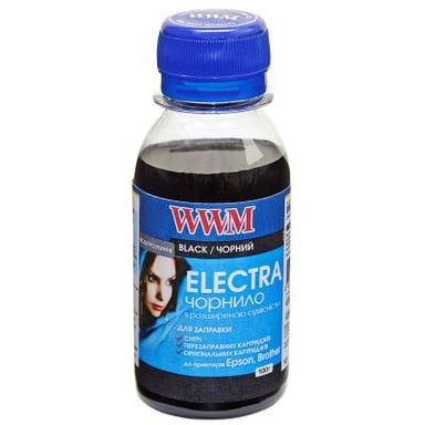 Чорнило WWM EPSON UNIVERSAL ELECTRA 100ml Black (EU/B-2) - фото 1