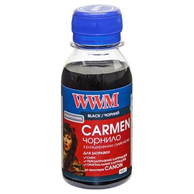 Чорнило WWM CANON UNIVERSAL CARMEN 100g black (CU/B-2) - фото 1