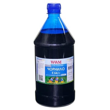 Чорнило WWM EPSON L110/L210/L355 1000g Cyan (E64/C-4) - фото 1