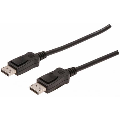 Кабель мультимедійний DisplayPort M to DisplayPort M 1.0m Assmann (AK-340103-010-S) - фото 1