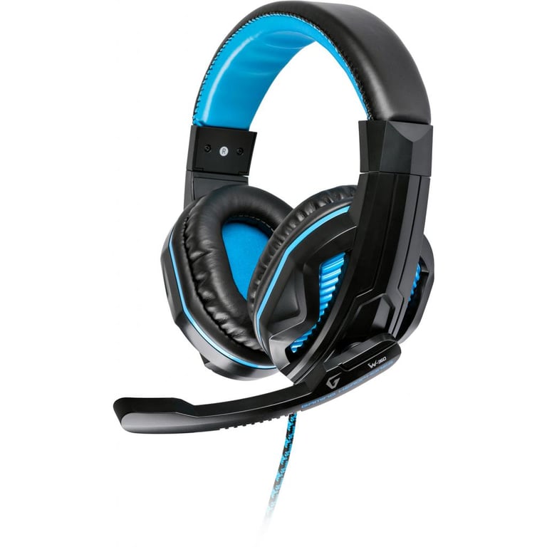 Навушники Gemix W-360 black-blue - фото 1