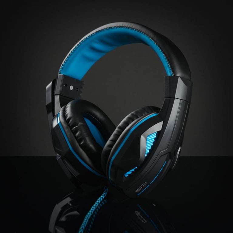 Навушники Gemix W-360 black-blue - фото 9
