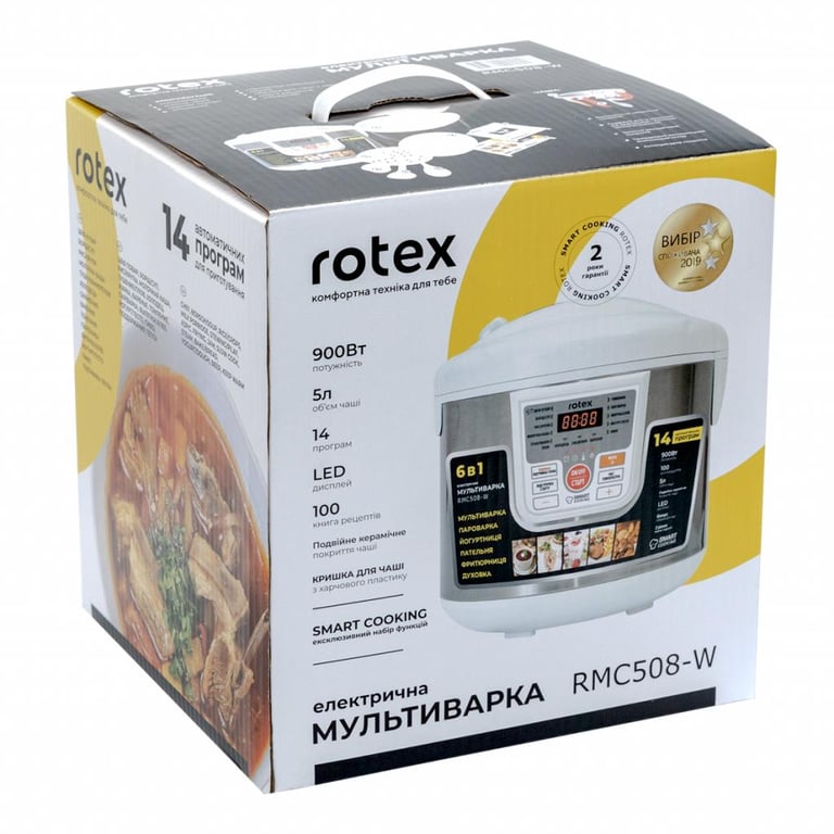 Мультиварка Rotex RMC508-W - фото 7