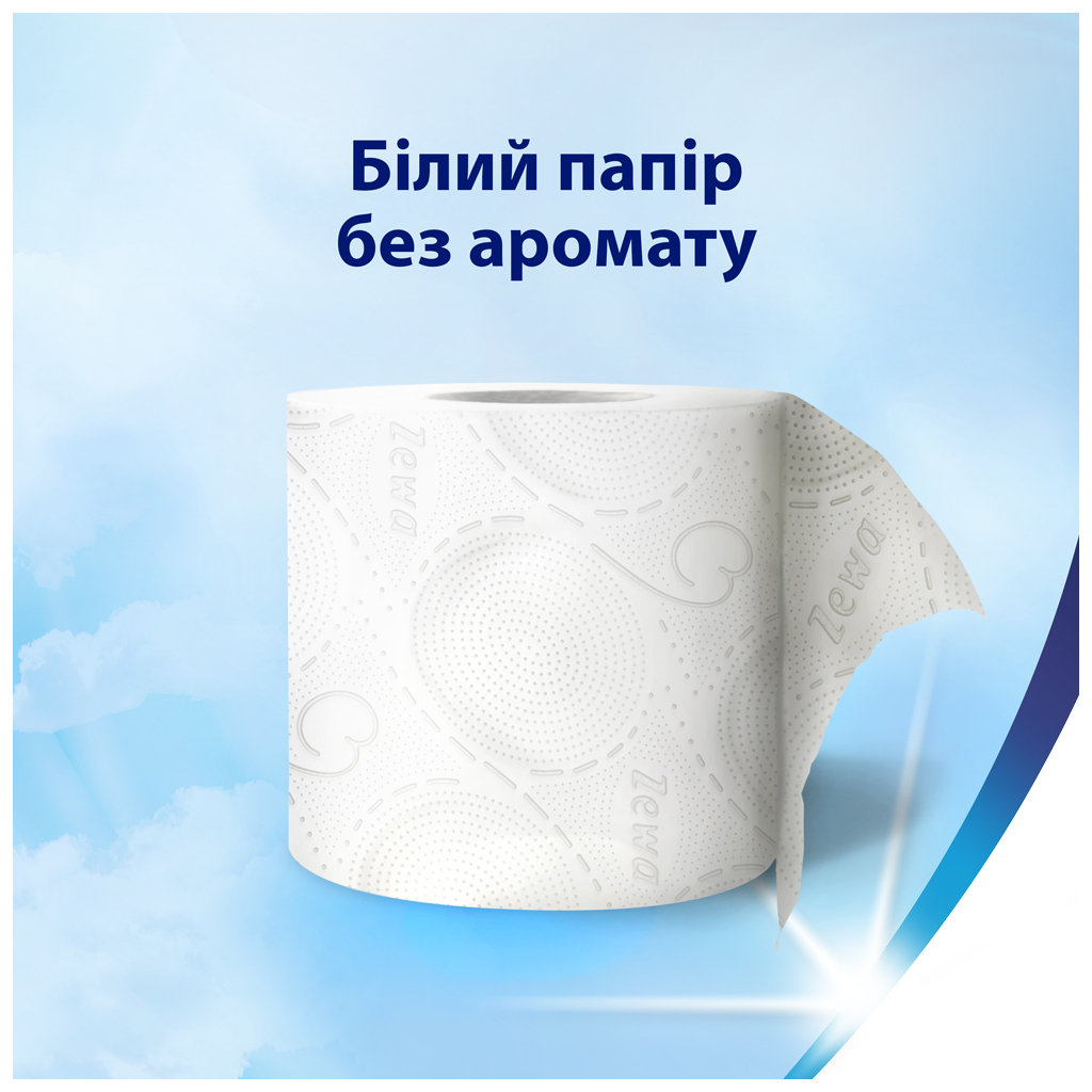 Туалетний папір Zewa Deluxe білий 3 шари 4 рулони (7322540313369) - фото 5 Туалетний папір Zewa Deluxe білий 3 шари 4 рулони (7322540313369) - фото 5
