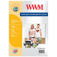 Папір WWM A3 Sublimation (SP100.A3.20) - фото 1