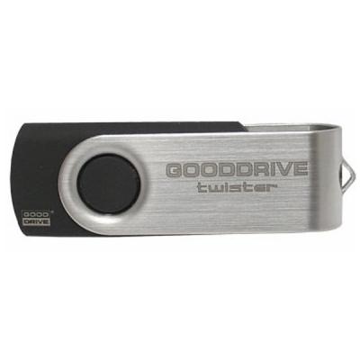 USB флеш накопичувач Goodram 8GB Twister Black USB 2.0 (UTS2-0080K0R11) - фото 1