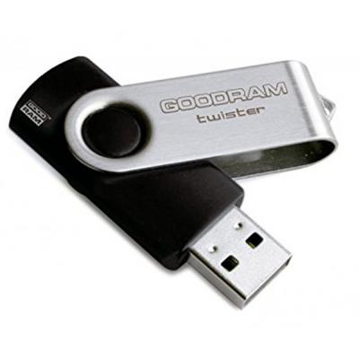 USB флеш накопичувач Goodram 8GB Twister Black USB 2.0 (UTS2-0080K0R11) - фото 2