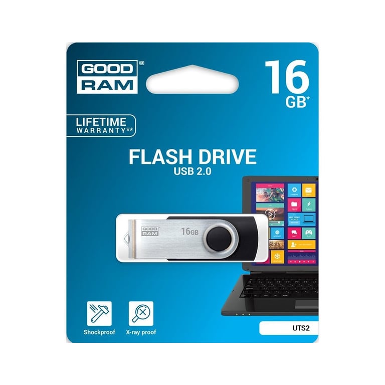 USB флеш накопичувач Goodram 16GB Twister Black USB 2.0 (UTS2-0160K0R11) - фото 5