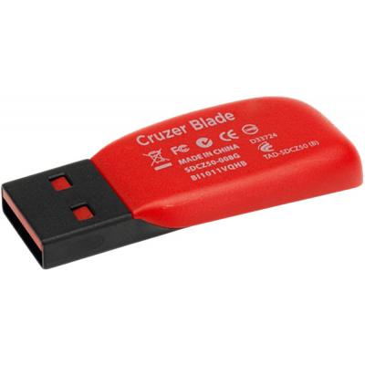 USB флеш накопичувач SanDisk 128GB Cruzer Blade USB 2.0 (SDCZ50-128G-B35) - фото 6