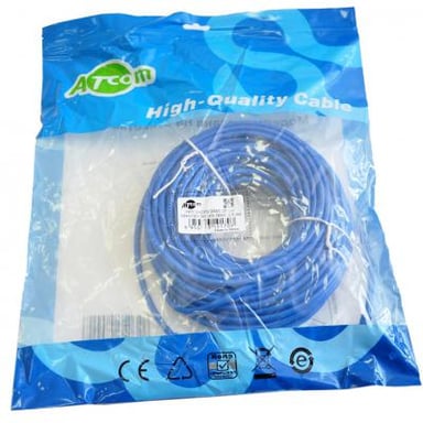 Патч-корд Atcom 20м RJ-45 CCA (9170) - фото 1