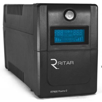 Пристрій безперебійного живлення Ritar RTP800 (480W) Proxima-D (RTP800D) - фото 1