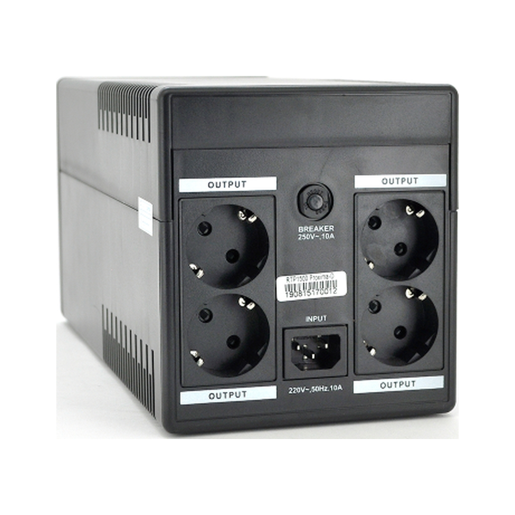Пристрій безперебійного живлення Ritar RTP1000 (600W) Proxima-D (RTP1000D) - фото 2 Пристрій безперебійного живлення Ritar RTP1000 (600W) Proxima-D (RTP1000D) - фото 2