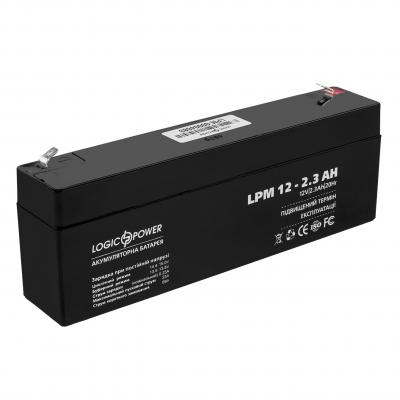 Батарея до ДБЖ LogicPower LPM 12В 2.3 Ач (4132) - фото 1 Батарея до ДБЖ LogicPower LPM 12В 2.3 Ач (4132) - фото 1