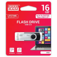 USB флеш накопичувач Goodram 16GB Twister Black USB 3.0 (UTS3-0160K0R11) - фото 2