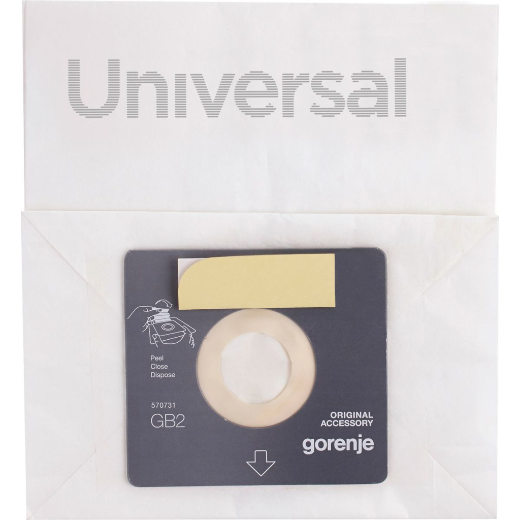 Мішок для пилососу Gorenje GB2 - фото 2 Мішок для пилососу Gorenje GB2 - фото 2