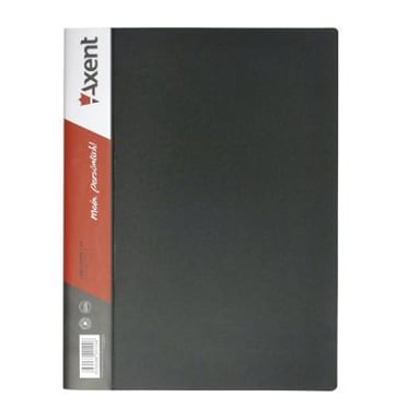 Папка з затиском Axent А4, black (1301-01-А) - фото 1