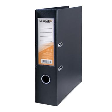 Папка - реєстратор Delta by Axent double-sided PP 7,5 cм, assembled, black (D1712-01C) - фото 1