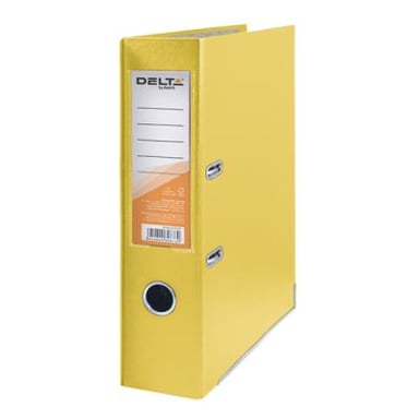 Папка - реєстратор Delta by Axent PP 7,5 cм, assembled, yellow (D1714-08C) - фото 1
