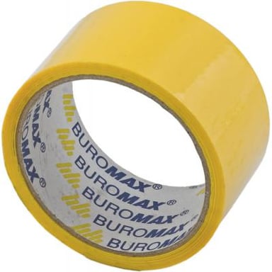 Скотч Buromax Packing tape 48мм x 35м х 43мкм, yellow (BM.7007-08) - фото 1