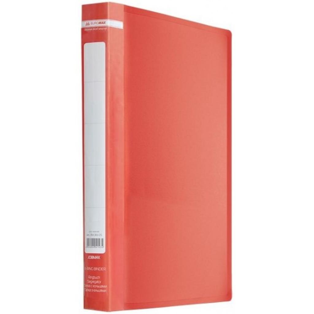 Папка на кільцях Buromax А4, 2 rings/25mm, ширина 35mm JOBMAX, red (BM.3161-05) Папка на кільцях Buromax А4, 2 rings/25mm, ширина 35mm JOBMAX, red (BM.3161-05)