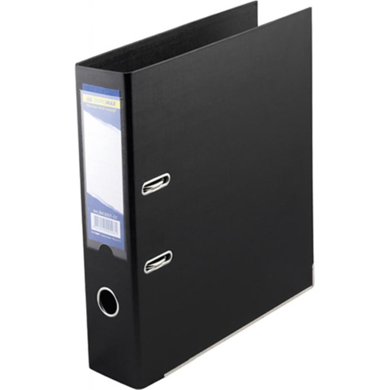 Папка – реєстратор Buromax А4 double sided, 70мм, PP, black, built-up (BM.3001-01c)