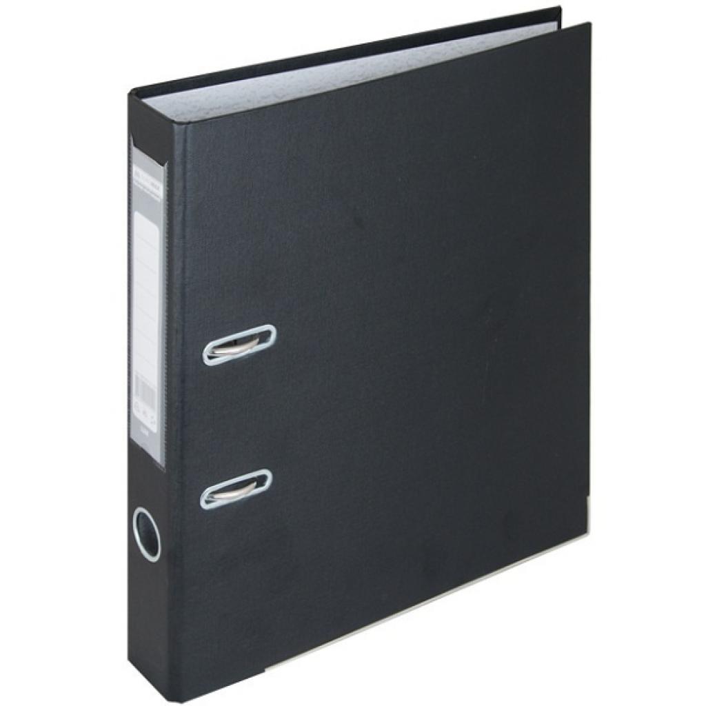 Папка - реєстратор Buromax А4, 50мм, JOBMAX PP, black, built-up (BM.3012-01c) - фото 1