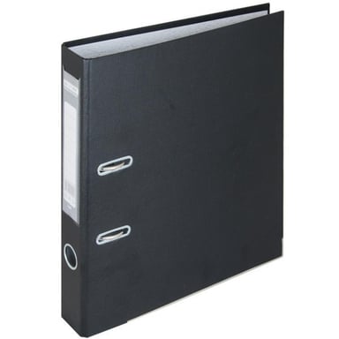 Папка - реєстратор Buromax А4, 50мм, JOBMAX PP, black, built-up (BM.3012-01c) - фото 1