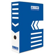 Архівний бокс Buromax 80мм, blue (BM.3260-02) - фото 1