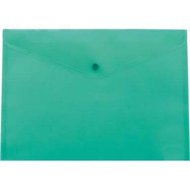 Папка - конверт Buromax А5, with a button, turquoise (BM.3936-15) - фото 1