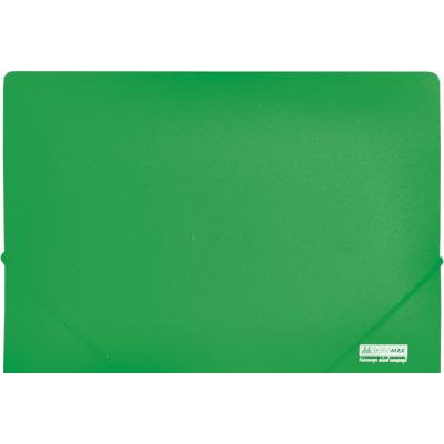 Папка на резинках Buromax А4, JOBMAX, green (BM.3911-04) - фото 1 Папка на резинках Buromax А4, JOBMAX, green (BM.3911-04) - фото 1