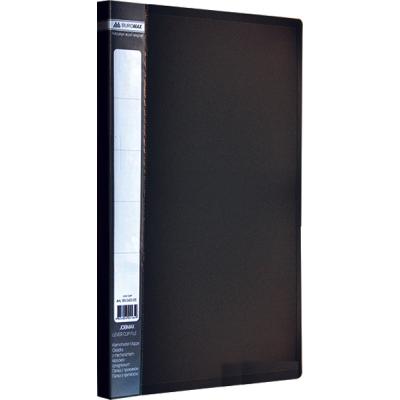 Папка з затиском Buromax А4 JOBMAX, black (BM.3401-01) - фото 1