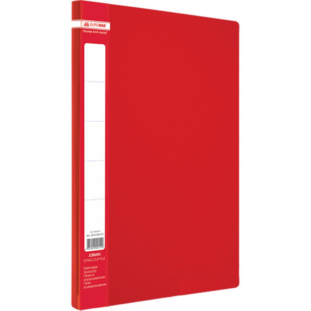 Папка-швидкозшивач Buromax А4 JOBMAX, red (BM.3406-05) Папка-швидкозшивач Buromax А4 JOBMAX, red (BM.3406-05)